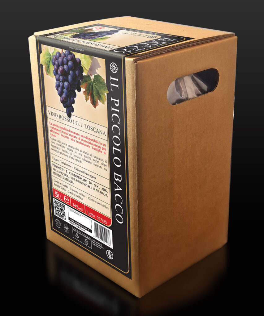 IL PICCOLO BACCO in Bag-In-Box da 5 litri